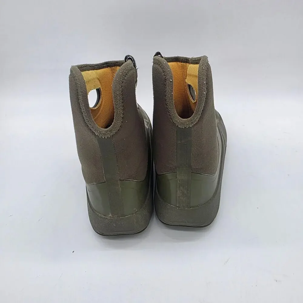 Jordan Rain Boots Kids 3Y Green Waterproof Pull On Mid Calf FB9918-200